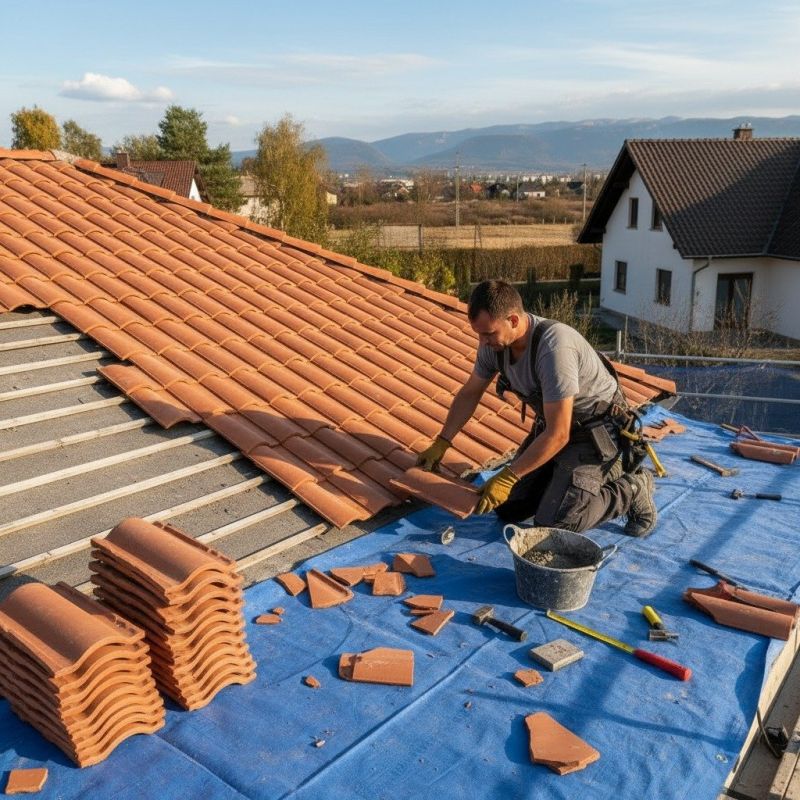 Tile Roof Replacement detail